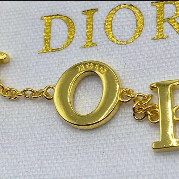 Dior evolution logo bracelet - Picture 4 of 8